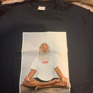 Supreme Rick Rubin tee shirt black medium